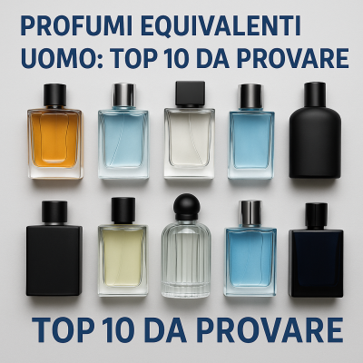 Profumi equivalenti uomo: top 10 da provare